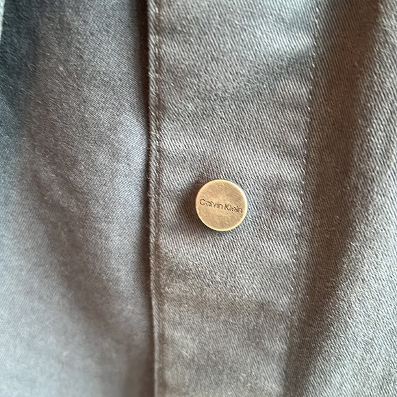 Calvin Klein Men’s Snap Front Jacket, Navy, Size M - Picture 13 of 13